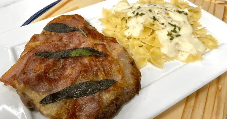 Foto da receita de Saltimbocca alla romana