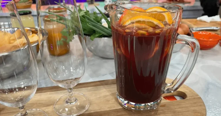 Foto da receita de Sangria sem álcool