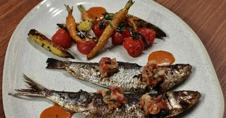 Foto da receita de Sardinhas na brasa