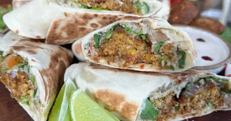 Foto da receita de Shawarma de falafel