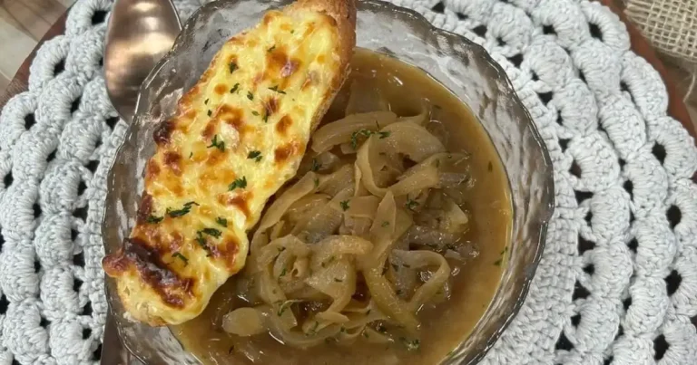 Foto da receita de Sopa de cebola