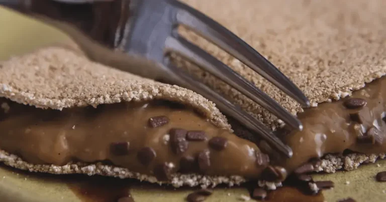 Foto da receita de Tapioca de café, doce de leite e chocolate