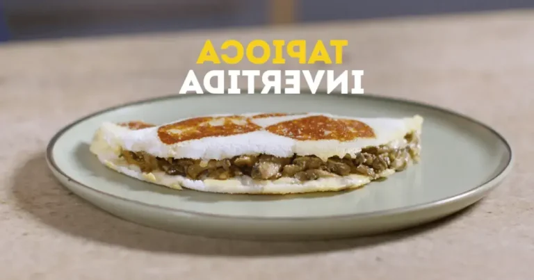 Foto da receita de Tapioca invertida