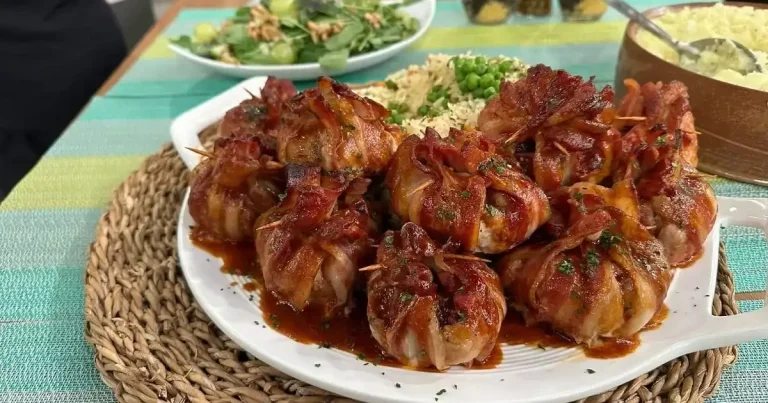 Foto da receita de Trouxinhas de porco