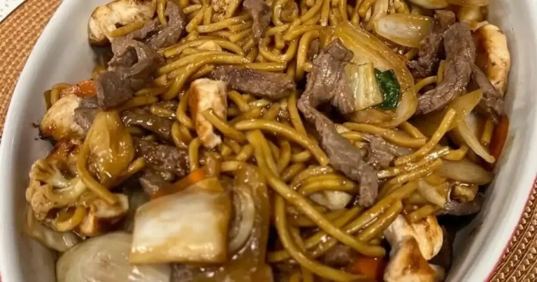 Foto da receita de Yakisoba tradicional