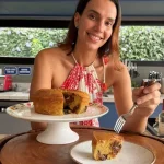 Bolo de banana e chocolate sem farinha de trigo