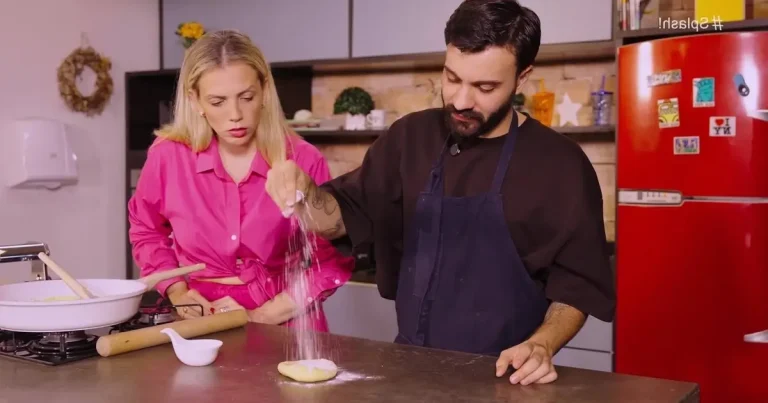 Foto da receita de Capeletti de Meca com Molho de Ervilha e Wasabi