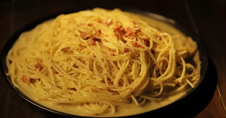 Foto da receita de Carbonara com queijo minas curado
