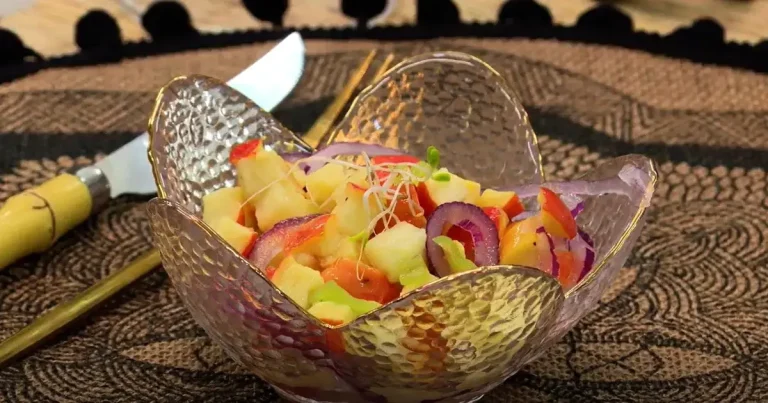 Foto da receita de Ceviche de caju