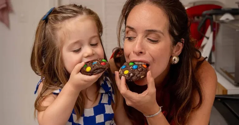 Foto da receita de cookies de chocolate