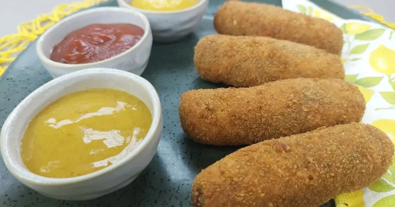 Foto da receita de Croquete de carne cremoso à moda alemã