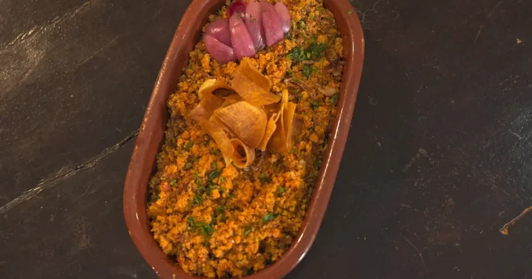 Foto da receita de Cuscuz colorido com carne de sol