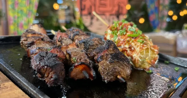 Foto da receita de Espetinho de carne