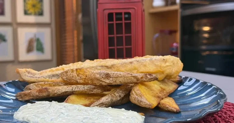 Foto da receita de Fish and chips
