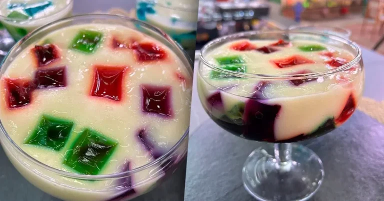 Foto da receita de Gelatina colorida saudável