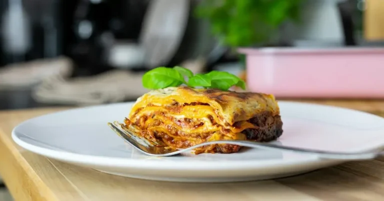 Foto da receita de Lasanha à bolonhesa de frigideira