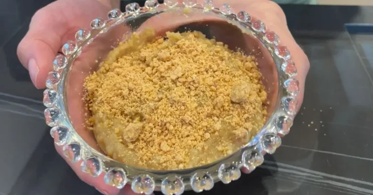 Foto da receita de Paçoca com whey protein