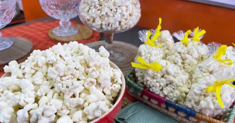 Foto da receita de Pipoca doce de São João
