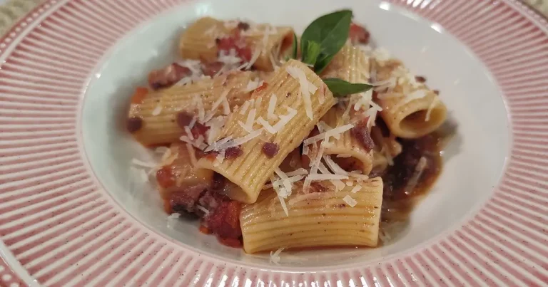 Foto da receita de Rigatoni Pérola Negra