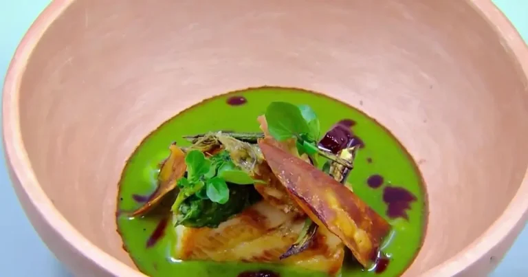 Foto da receita de Robalo grelhado com molho cítrico de agrião