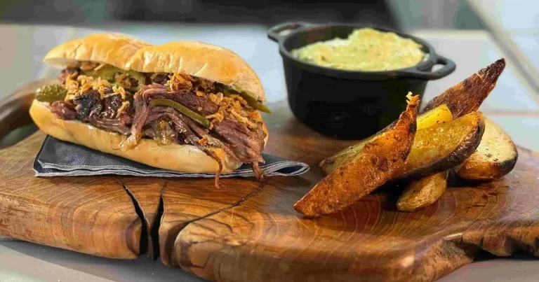 Foto da receita de Sanduíche de costela bovina desfiada