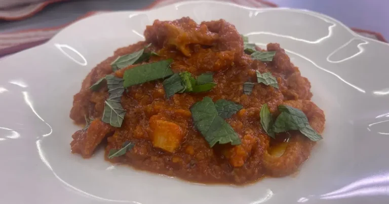 Foto da receita de Trippa alla romana